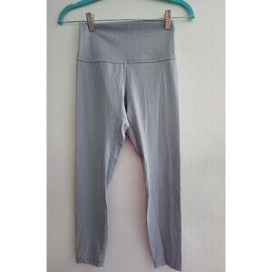 Lululemon Sz 6 Align HR Gray Blue 25" LW5CTBS